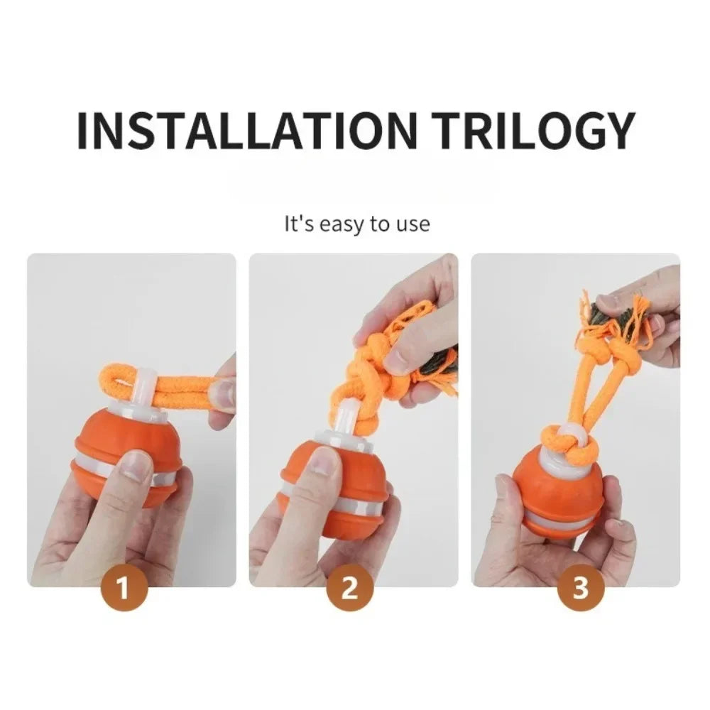 Pet Ball for Dogs Interactive Toys Motion Activate Rolling Ball for Puppy/Small Dogs Automatic Moving Toy USB Rechargeable Toy