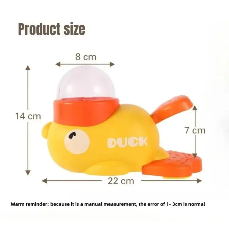 Dog, Cat, Pet Feeder, Little Yellow Duck, Interactive Puzzle Dog Feeding Machine, Puppy, Missing Food Toy, Anti-Slip Bottom