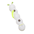Electric Caterpillar Pet Cat Toy Suction Cup Interactive Smart Boredom Relief Device for Cats Self-Entertainment